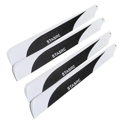 STASRC 2Pairs 325mm Carbon Fiber Main Rotor Blade for Align Trex 450 Helicopter