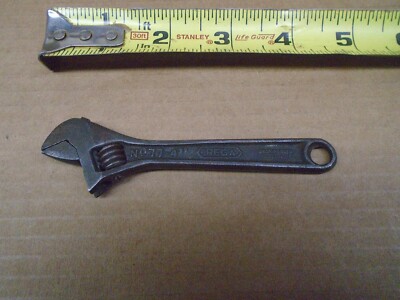 IREGA  4'' Adjustable Wrench No 77-4  Made in Spain