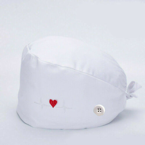 Unisex Nurse Doctor Hat Surgical Scrub Cap Medical Dentist Teeth Dental Cap UK - Picture 19 of 111