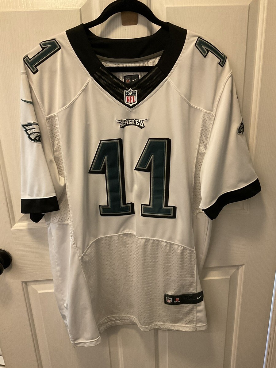 Philadelphia Eagles Nike Limited On Field Jersey 11 Wentz White