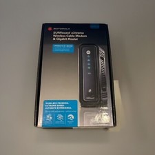 Motorola Surfboard SBG6580 Wifi Cable Modem/Router Dual Band DOCSIS 3.0 300 MBs