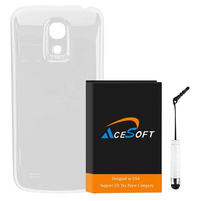 6300mAh Extended Battery Hard Cover Stylus for Samsung Galaxy S4 mini L520 Phone