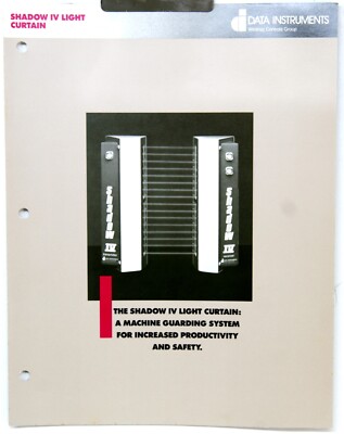 Data Instruments Shadow IV Light Curtain  Sales Brochure	5031