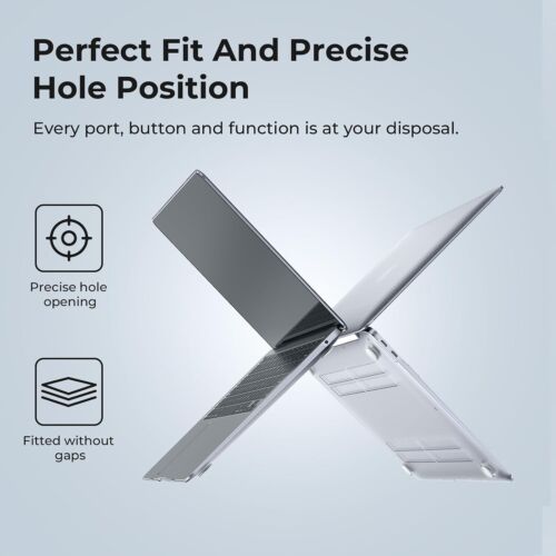 Hard Case For MacBook Air 13"/ Air 13.3" With Keyboard Cover & Screen Protector - Picture 4 of 9