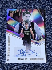 2020-21 Panini Recon TRUE POTENTIAL SIGNATURES AUTO Killian Tillie RC #TPS-KTL