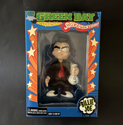 GREEN DAY set of all 3 vinyl figures BILLIE JOE, TRE COOL and MIKE
