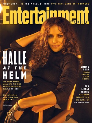 ENTERTAINMENT WEEKLY MAGAZINE | SEPT 2021 | HALLE AT THE HELM