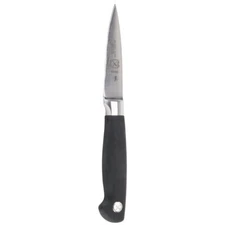 Mercer Culinary Genesis 3 1/2" Forged Paring Knife with Full Tang Blade