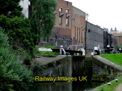 Fotokanal - Garnison Bottom Lock bei Saltley Birmingham c2012