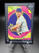 2022 Diamond Kings Blue Frame Jon Heasley #150 Royals 0039