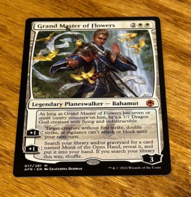 MTG Adventures in the Forgotten Realms, Grand Master of Flowers