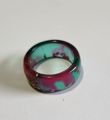 Blue Multi Resin Band - Size 6