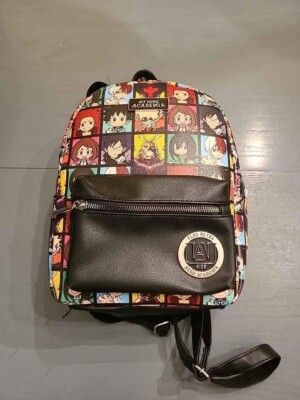 Bioworld My Hero Academia Chibi Grid Mini Backpack