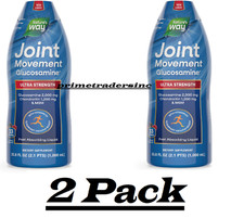 2 Pk -Nature's Way Joint Movement Glucosamine Extra-Strength Liquid 33.8 fl. oz.
