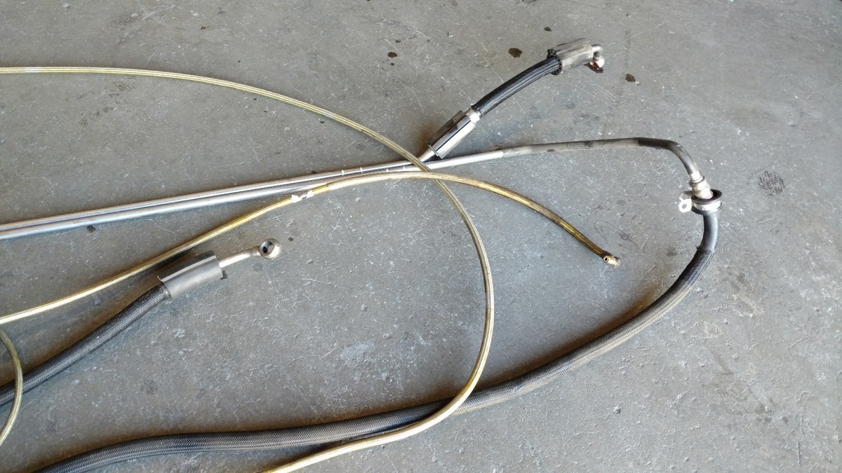 LAMBORGHINI GALLARDO POWER STEERING LIFTING SUSPENSION OIL LINES 