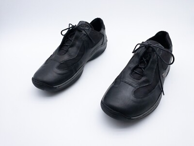 AM Scarpe Da Uomo Stringate Scarpe Casual Nere Taglia 43 EU Art