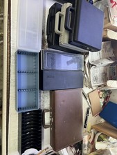 Lot Of Random Cassette Tape Cases Carrying Case 9 Total
