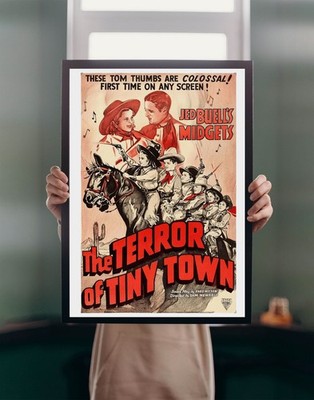 The Terror of Tiny Town 1938 Movie POSTER PRINT Hollywood Western Film Wall Art