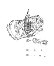 Genuine Mopar Transmission Support Bracket An...