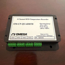 OMEGA OM-CP-QUADRTD 4-Channel RTD Temperature Recorder Data Logger