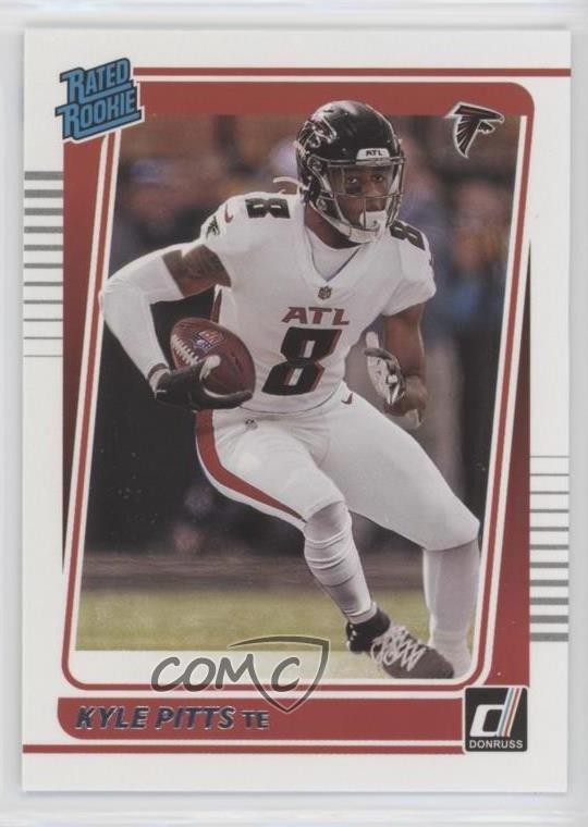 2021 Panini Donruss Rated Rookie Kyle Pitts #260 0q1q