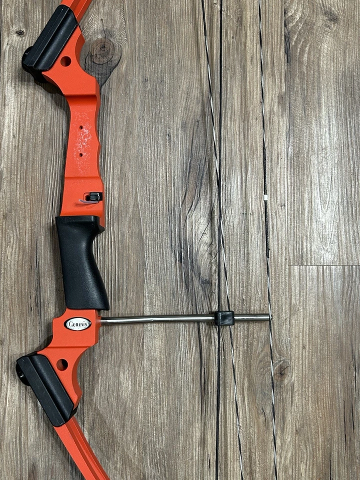 Arco original Mathews Genesis - ligero - NASP - mano derecha - naranja Foto 2 de 4