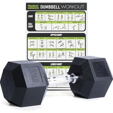 Kurzhantel Set, Hanteln Poly-Gummiert, 2,5-30 kg, rutschfest, ergonomisch, la...