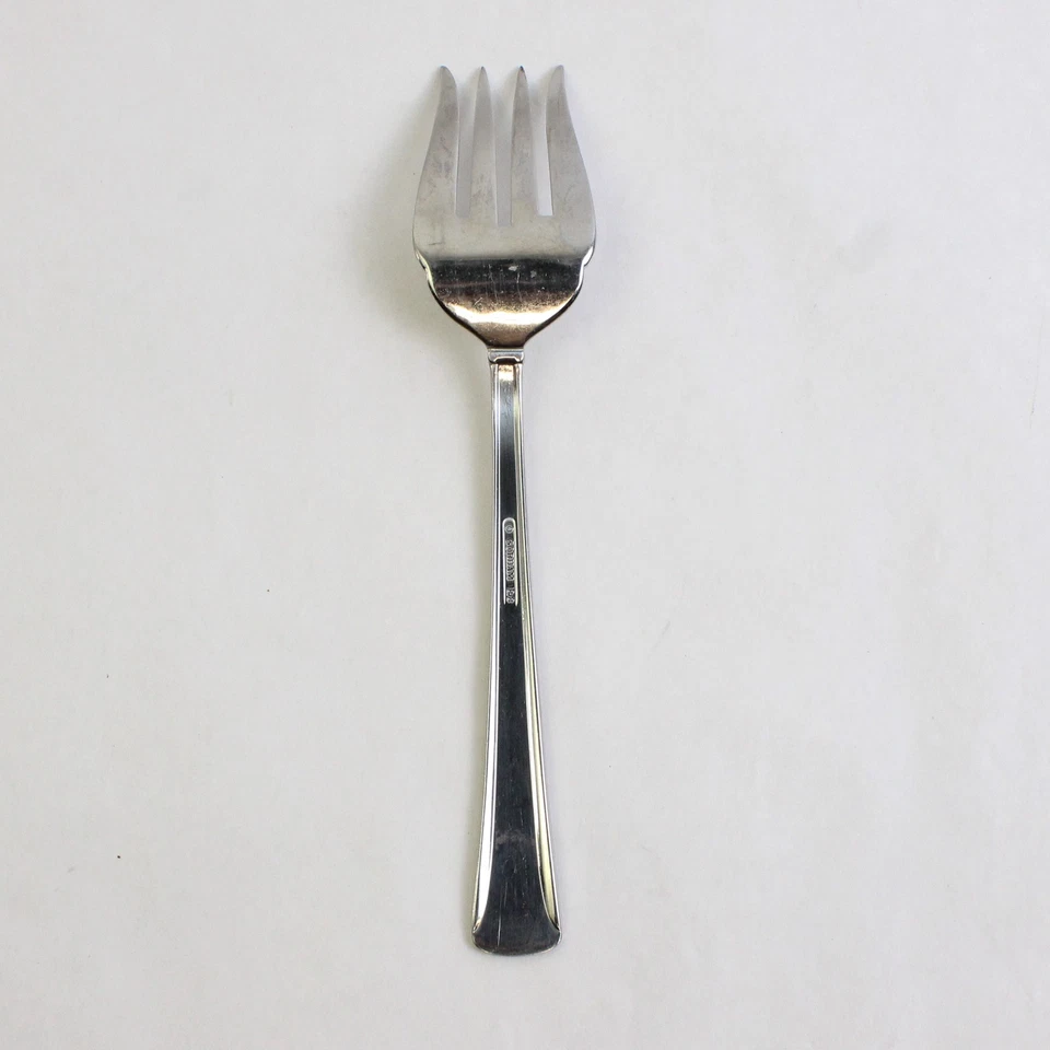 Gorham Nordic 18/8 Stainless Steel Cold Meat Serving Fork - Image 2 of 4