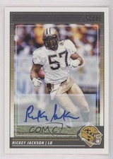 2024 Score Signatures Rickey Jackson #207 Auto HOF 1d4