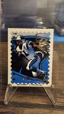 1995 1996 Pro Stamps Stickers Sam Mills #136 CME Carolina Panthers HOF 🔥🔥🔥