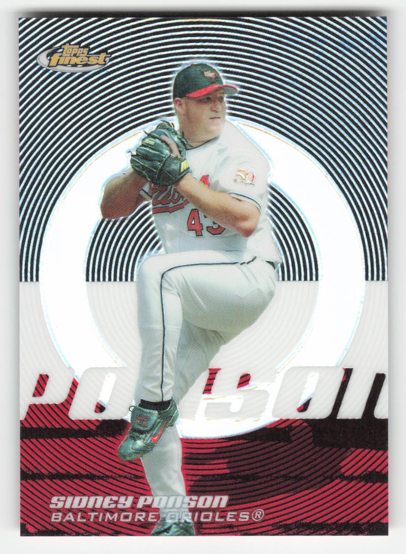2005 Finest #134 Sidney Ponson Refractors /399
