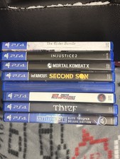 PlayStation 4 (PS4) Game Lot NBA, Star Wars, God of War, Mortal Kombat, Etc… 