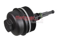 Metzger Deckel, ÖLfiltergehäUse 2370105 FüR Seat Skoda VW
