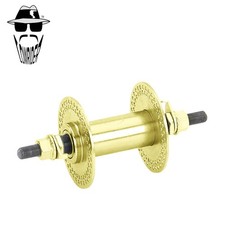 ORIGINAL LOWRIDER Gold 144H Front Hub 3/8 Axle Lowrider Cruiser Bicycle Hub.