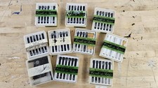 Vtg Conte a Paris 12 Carres Dessin Chalk Crayon (Lot of 10) NOS & Used Black Wht