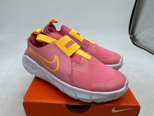 Nike Flex Runner 2 Sneakers Girls Pink Slip-On Low Top Athletic Shoes - 1Y