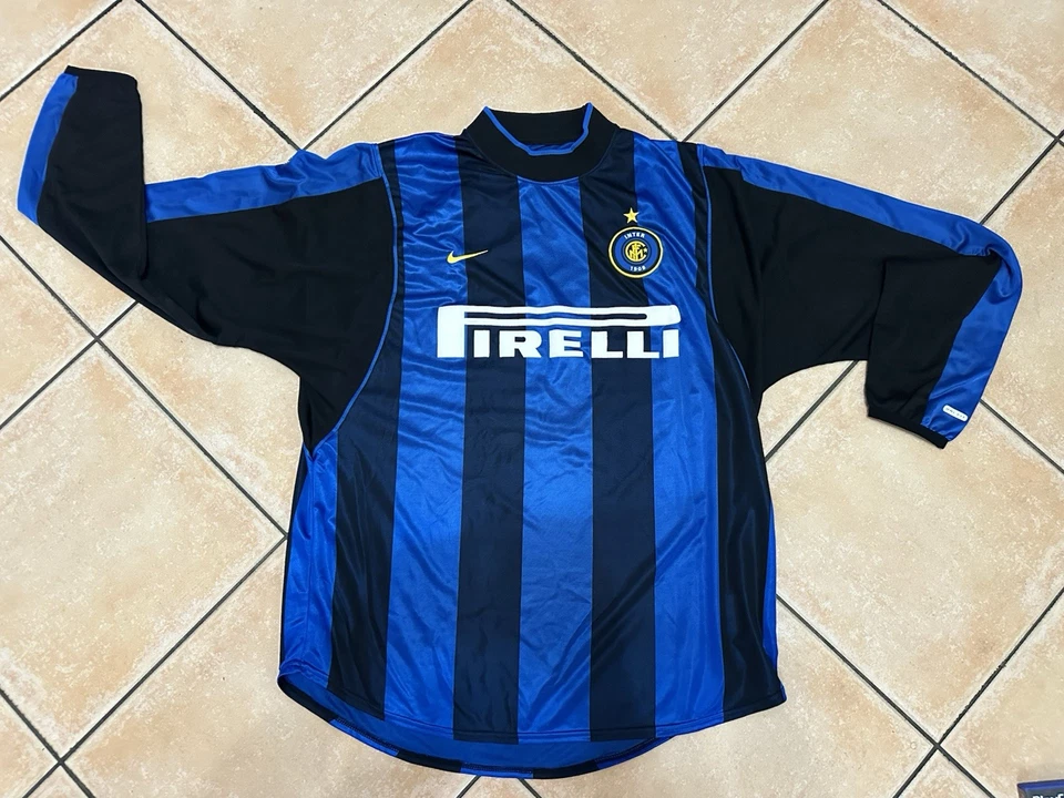 Maglia Rara Originale Vintage Nike Inter Pirelli Internazionale Rarità Ronaldo - Immagine 2 di 4