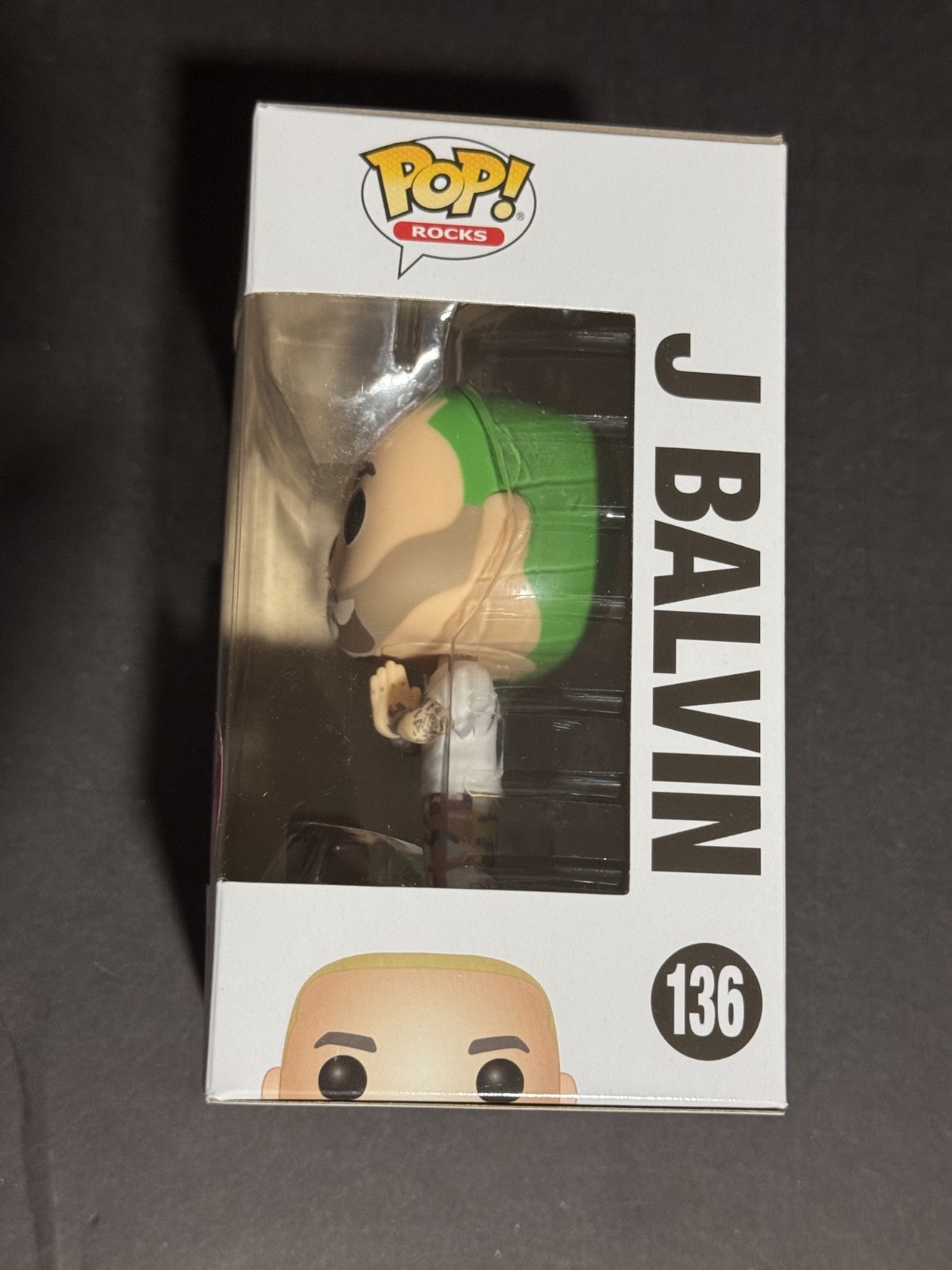 J Blavin Limited Edition Chase Funko Pop #136 Green Hair W Box Protector