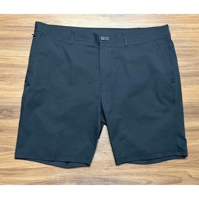 Public Rec Workday Chino Performance 9'' Shorts Black Technical Golf Men's Sz 40