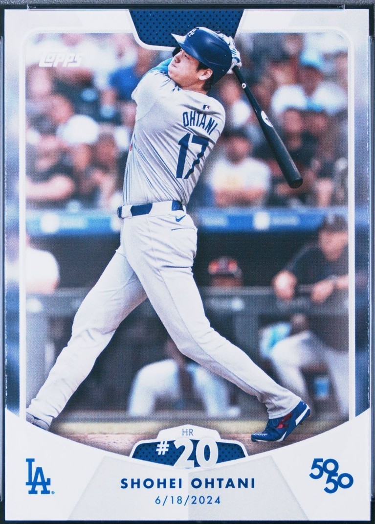 2024 Topps 50/50: Shohei Ohtani - Shohei Ohtani #36 for sale | eBay