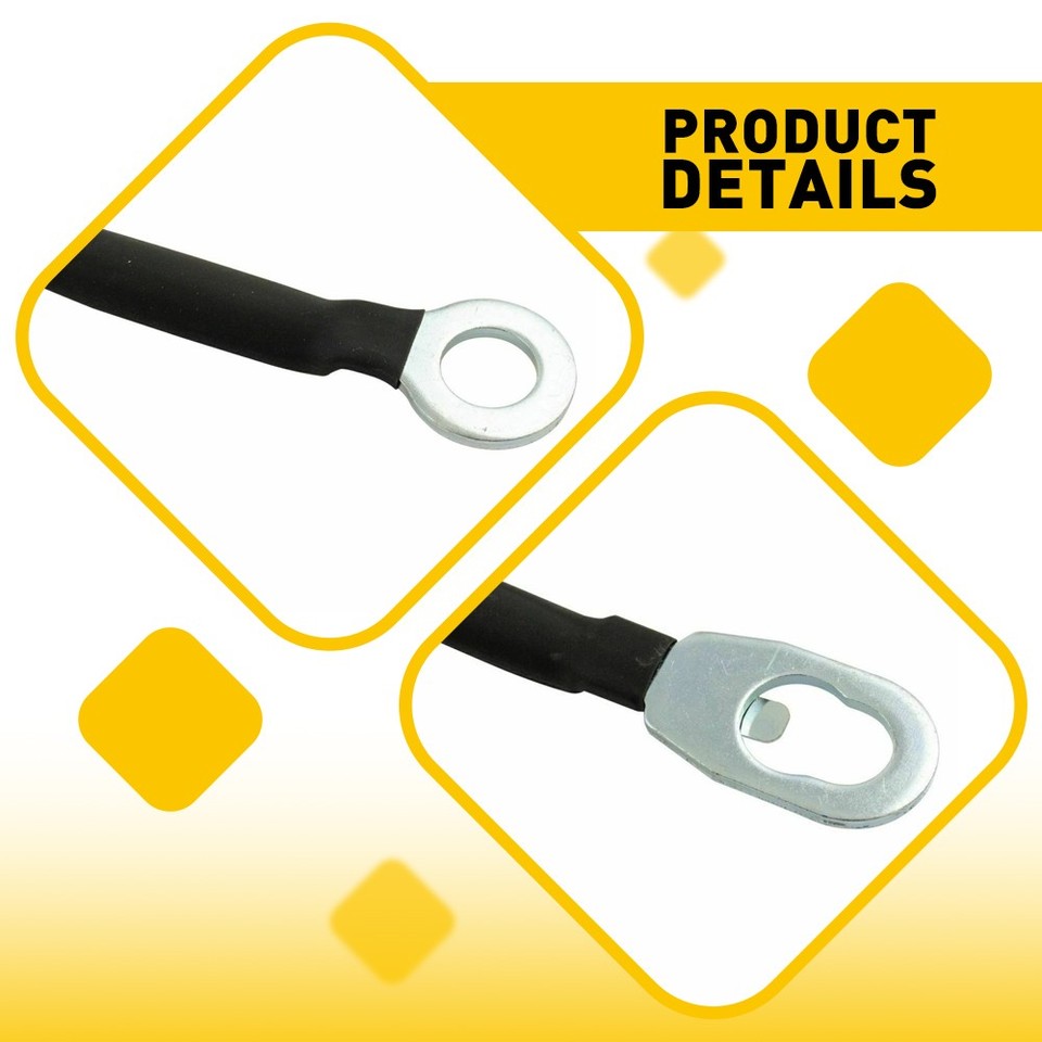 Rear Tailgate Cables With Mounting Bolts For 2004-2012 Chevy Colorado / GMC Canyon. Direct Replacement Set, 16.5" Long. Get Your Tailgate Working Right.