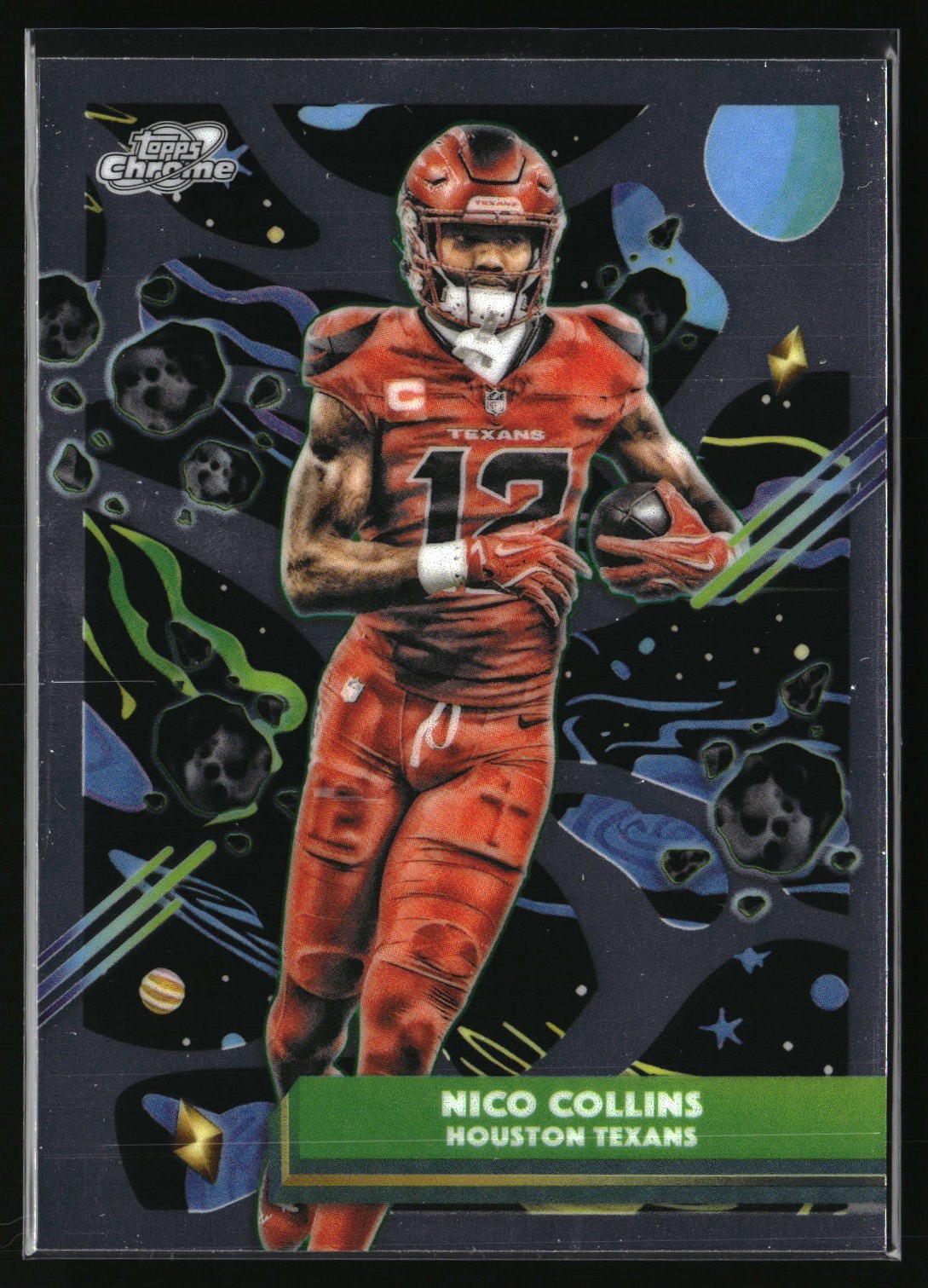2025 Topps Chrome Cosmic #39 Nico Collins