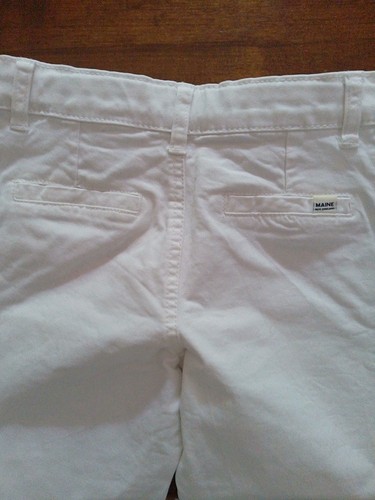 Maine Boys White Denim Jeans Age 5 Years - Picture 5 of 5