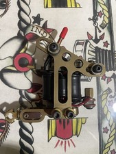 Handmade Lefty Brass Tattoo Machine - Left Handed Liner -