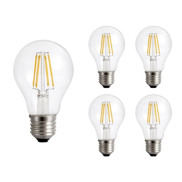 Spectrum E27 Led-Lampe A60 8,5W 1200Lm 4000K Neutralweiß 5 StüCk-image