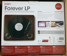 ION Audio Archive LP Digital Conversion Turntable with Speakers NEW IN BOX