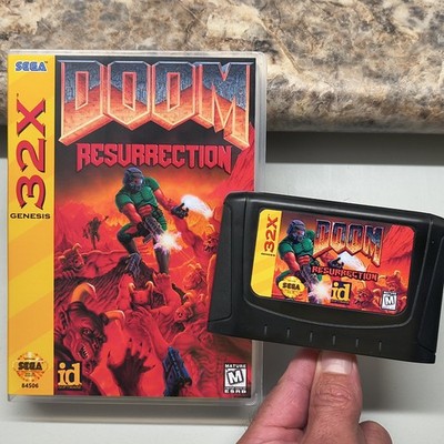 Doom: ''Resurrection v3.5'' for Sega 32X with case