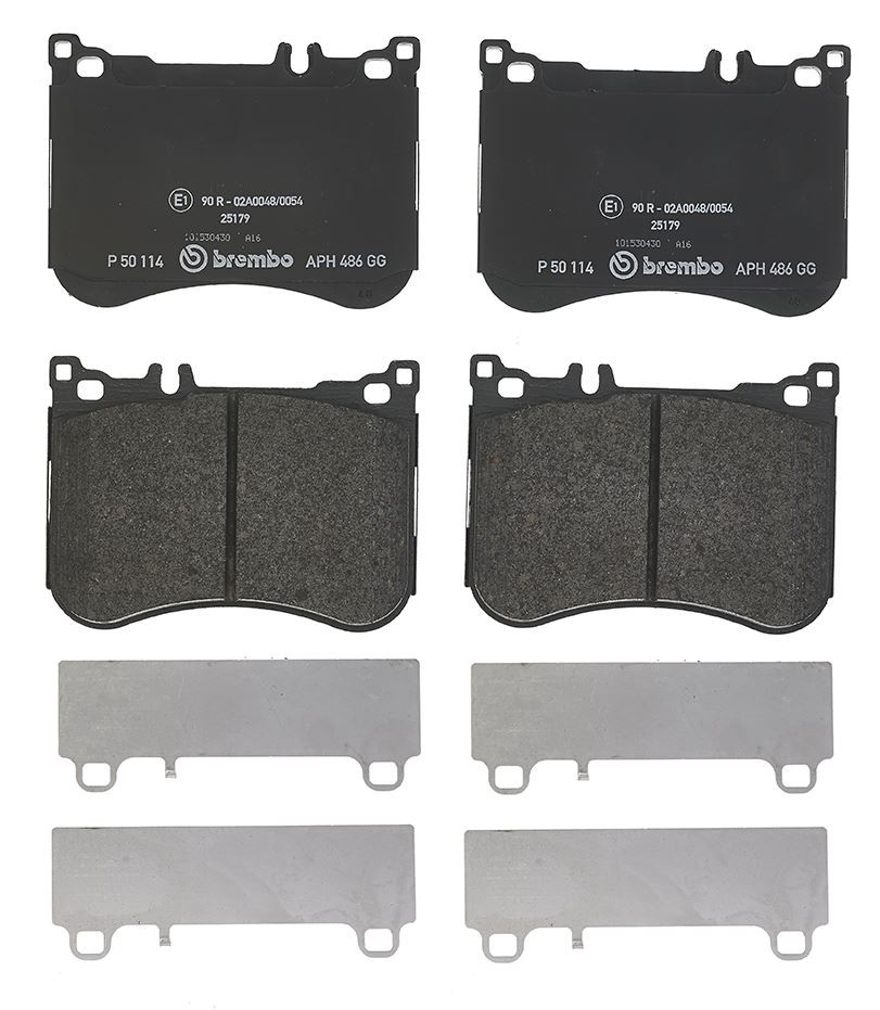 Für BREMBO P 50 114 Brake Pad Set, disc brake P 50 114 Brake pads set front , f - Bild 7