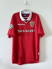 UMBRO Manchester United 98/99 Champions League One-star BECKHAM 7 size L