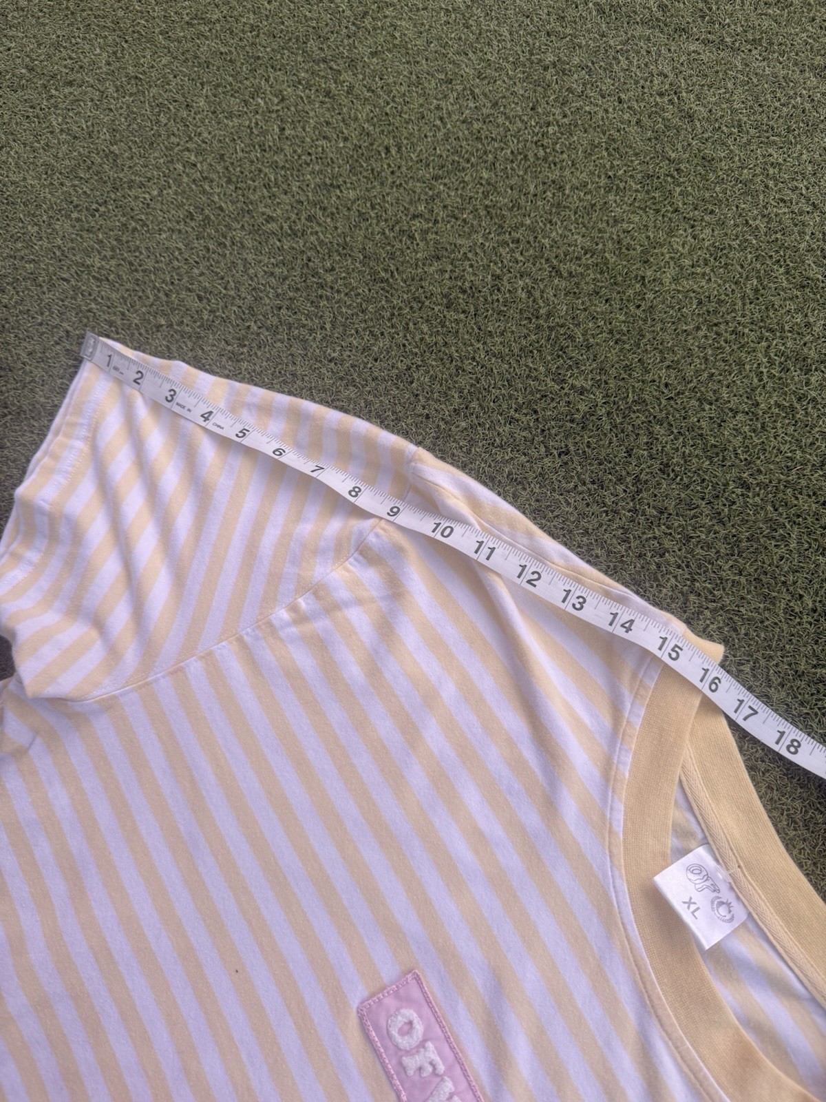 RARE MODERN SKATER DESIGNER STREETWEAR CULTURE KINGS ODD FUTURE STRIPED TEE image 6